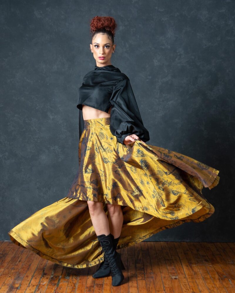 Gold Skirt - Image 2